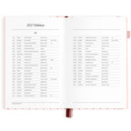 2027 A5 Horizontal Planner - Rosé Pinstripe - PRE-ORDER (25 SEPTEMBER)