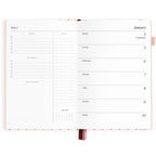 2027 A5 Horizontal Planner - Rosé Pinstripe - PRE-ORDER (25 SEPTEMBER)