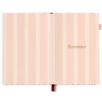 2027 A5 Horizontal Planner - Rosé Pinstripe - PRE-ORDER (25 SEPTEMBER)