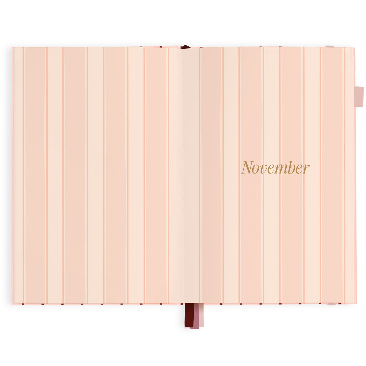 2027 A5 Horizontal Planner - Rosé Pinstripe - PRE-ORDER (25 SEPTEMBER)