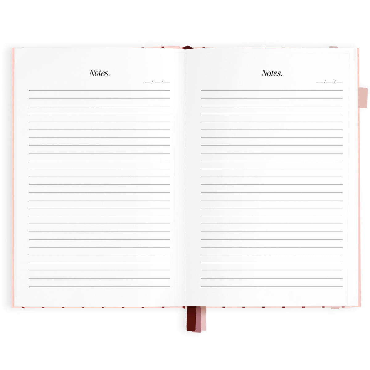 2027 A5 Horizontal Planner - Rosé Pinstripe - PRE-ORDER (25 SEPTEMBER)