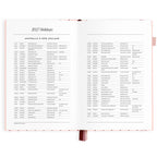 2027 A5 Horizontal Planner - Rosé Pinstripe - PRE-ORDER (25 SEPTEMBER)