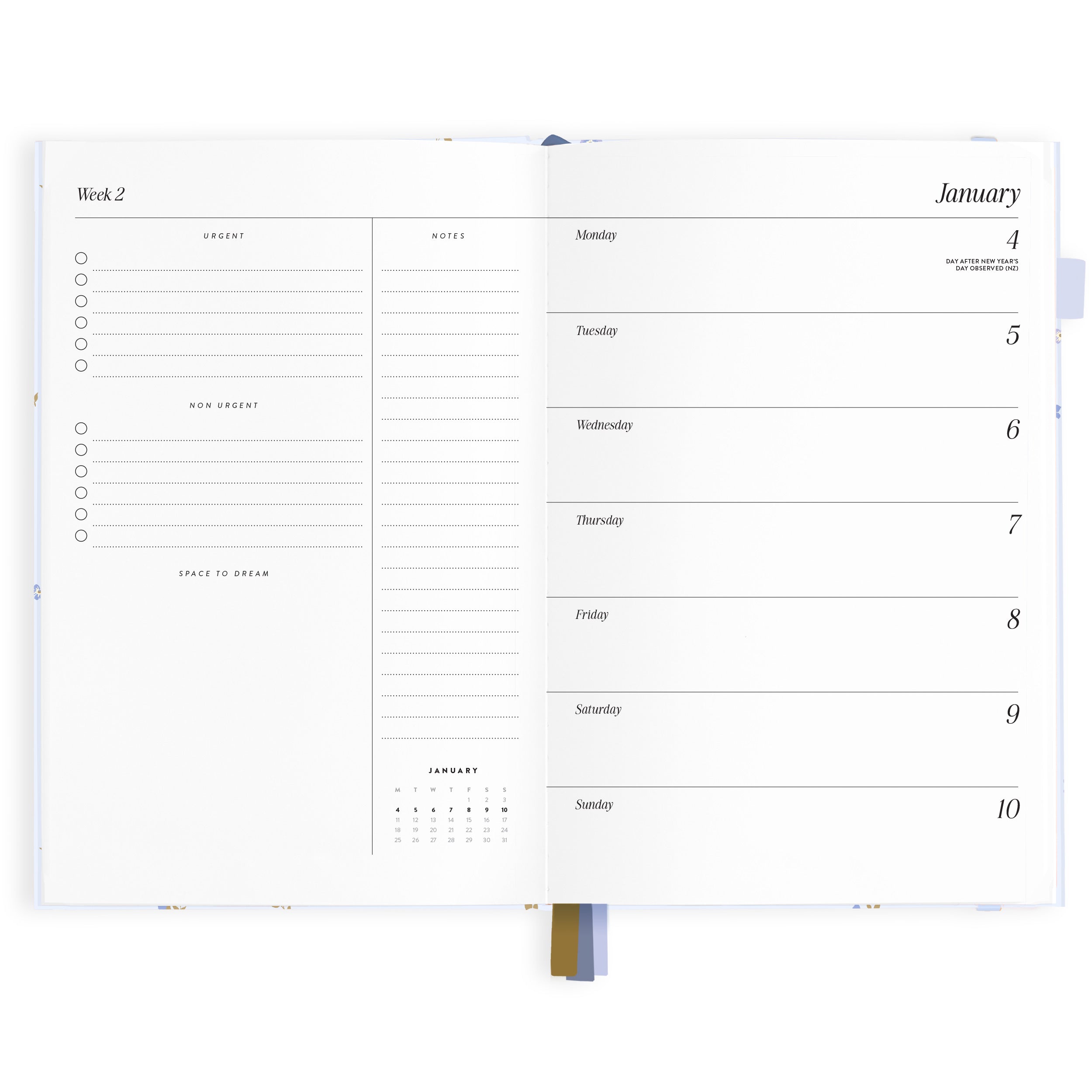 2027 A5 Horizontal Planner - Cornflower - PRE-ORDER (15 SEPTEMBER)