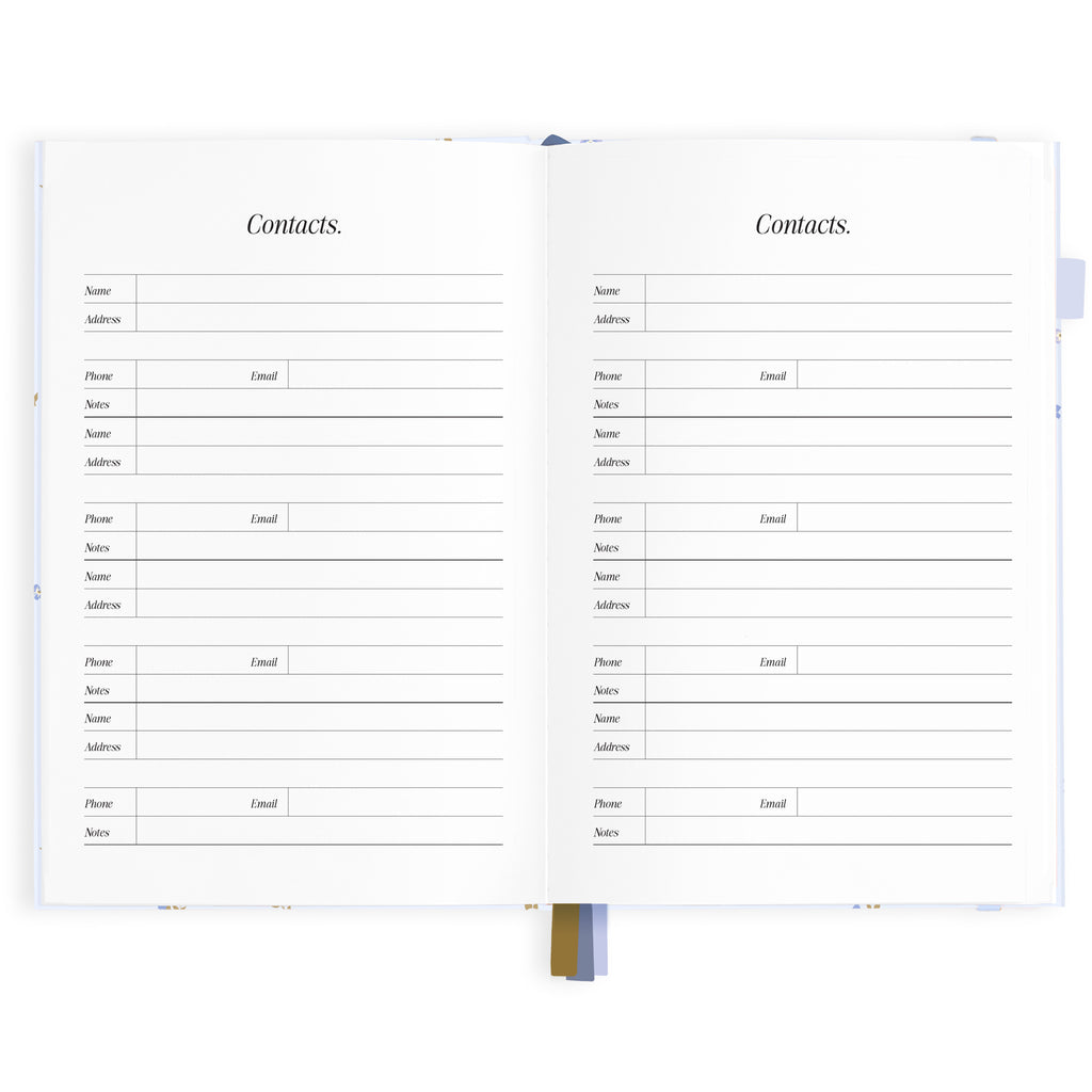 2027 A5 Horizontal Planner - Cornflower - PRE-ORDER (25 SEPTEMBER)