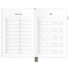 2027 A5 Horizontal Planner - Cornflower - PRE-ORDER (25 SEPTEMBER)