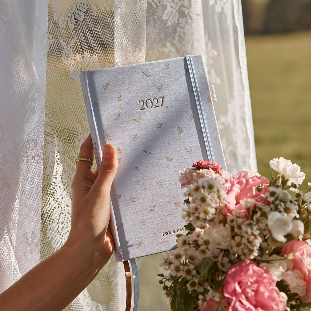 2027 A5 Horizontal Planner - Cornflower - PRE-ORDER (25 SEPTEMBER)