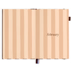 2027 A5 Academic Vertical Planner - Chocolate Stripe - PRE-ORDER (25 SEPTEMBER)