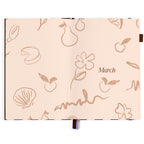 2027 A5 Academic Vertical Planner - Chocolate Stripe - PRE-ORDER (25 SEPTEMBER)