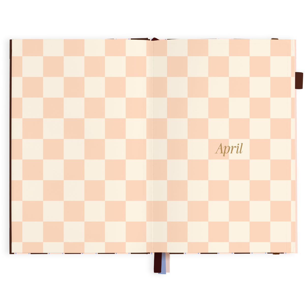 2027 A5 Academic Vertical Planner - Chocolate Stripe - PRE-ORDER (25 SEPTEMBER)