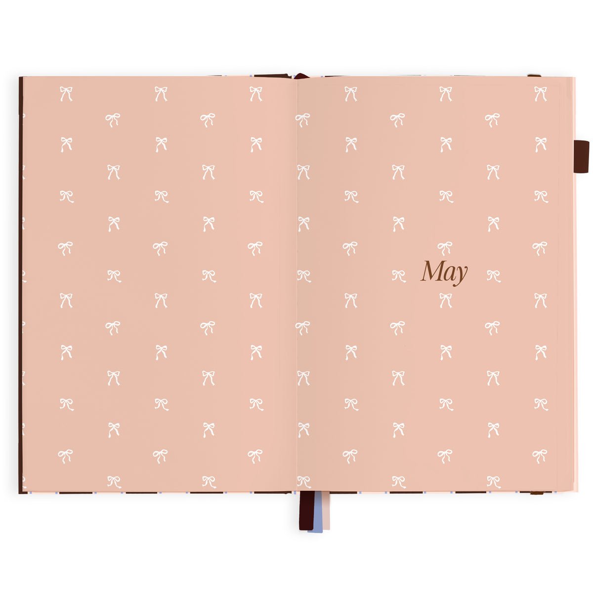 2027 A5 Academic Vertical Planner - Chocolate Stripe - PRE-ORDER (25 SEPTEMBER)