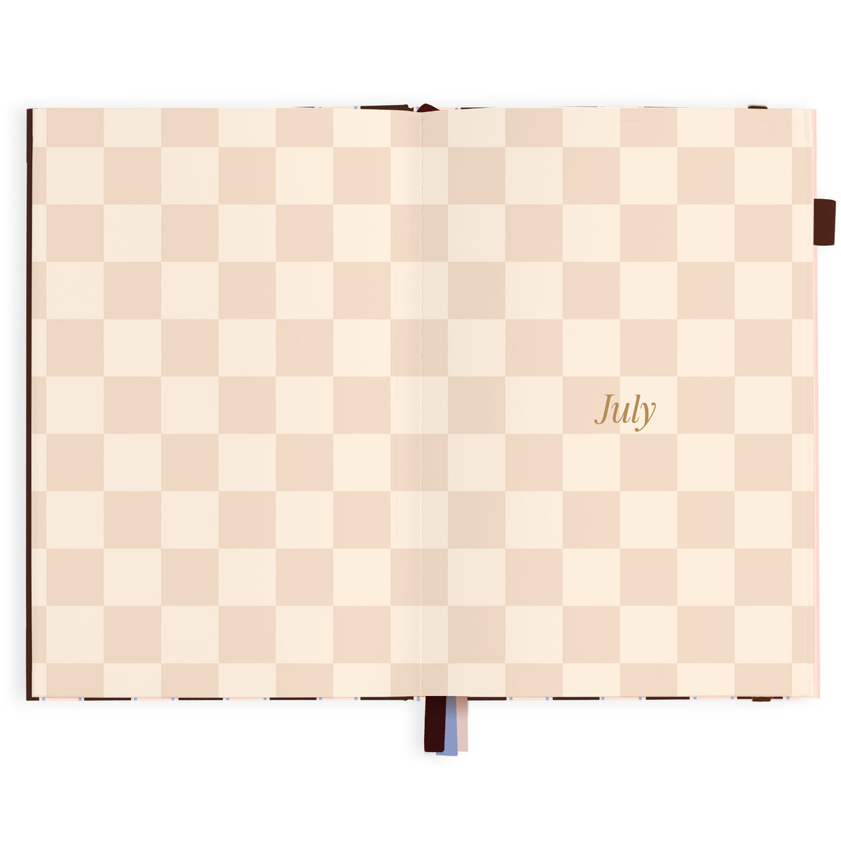 2027 A5 Academic Vertical Planner - Chocolate Stripe - PRE-ORDER (25 SEPTEMBER)