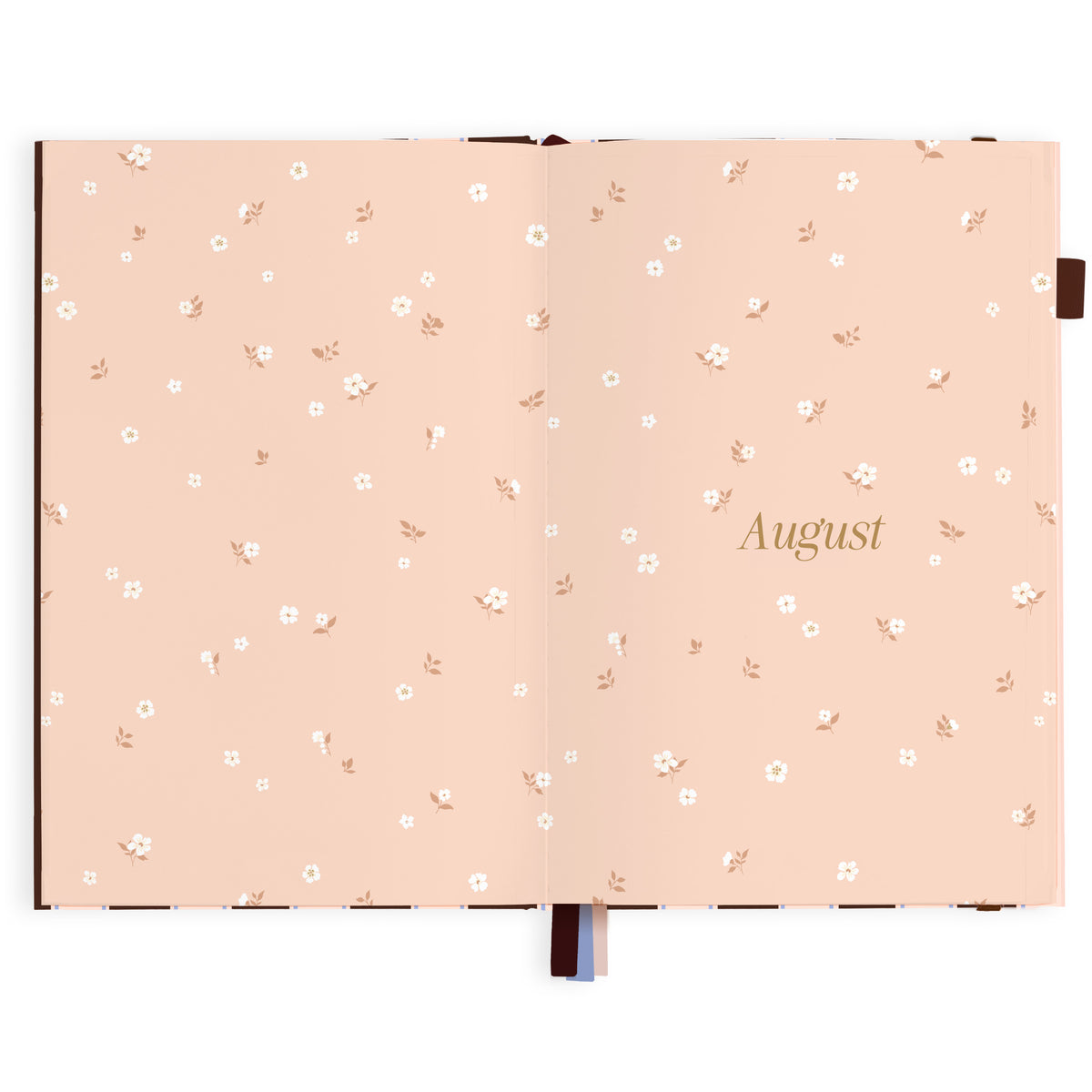 2027 A5 Academic Vertical Planner - Chocolate Stripe - PRE-ORDER (25 SEPTEMBER)