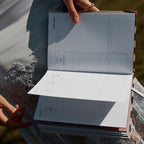 2027 A5 Academic Vertical Planner - Chocolate Stripe - PRE-ORDER (25 SEPTEMBER)