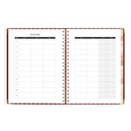 2027 A4 Academic Vertical Planner - Merlot Pinstripe - PRE-ORDER (25 SEPTEMBER)