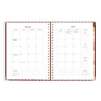 2027 A4 Academic Vertical Planner - Merlot Pinstripe - PRE-ORDER (25 SEPTEMBER)