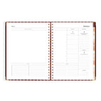2027 A4 Academic Vertical Planner - Merlot Pinstripe - PRE-ORDER (25 SEPTEMBER)