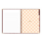 2027 A4 Academic Vertical Planner - Merlot Pinstripe - PRE-ORDER (25 SEPTEMBER)