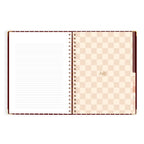 2027 A4 Academic Vertical Planner - Merlot Pinstripe - PRE-ORDER (25 SEPTEMBER)