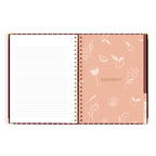 2027 A4 Academic Vertical Planner - Merlot Pinstripe - PRE-ORDER (25 SEPTEMBER)