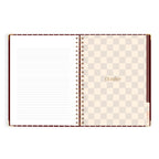 2027 A4 Academic Vertical Planner - Merlot Pinstripe - PRE-ORDER (25 SEPTEMBER)