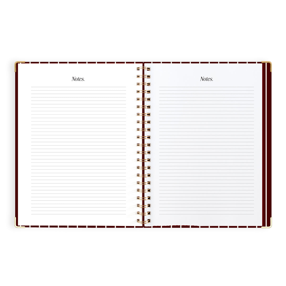 2027 A4 Academic Vertical Planner - Merlot Pinstripe - PRE-ORDER (25 SEPTEMBER)