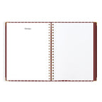 2027 A4 Academic Vertical Planner - Merlot Pinstripe - PRE-ORDER (25 SEPTEMBER)