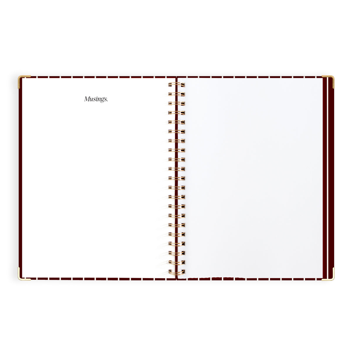 2027 A4 Academic Vertical Planner - Merlot Pinstripe - PRE-ORDER (25 SEPTEMBER)