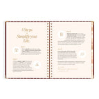 2027 A4 Academic Vertical Planner - Merlot Pinstripe - PRE-ORDER (25 SEPTEMBER)