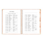 2027 A4 Academic Vertical Planner - Amalfi Peach - PRE-ORDER (25 SEPTEMBER)
