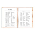 2027 A4 Academic Vertical Planner - Amalfi Peach - PRE-ORDER (25 SEPTEMBER)