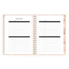 2027 A4 Academic Vertical Planner - Amalfi Peach - PRE-ORDER (25 SEPTEMBER)