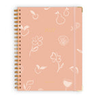 2027 A4 Academic Vertical Planner - Amalfi Peach - PRE-ORDER (25 SEPTEMBER)