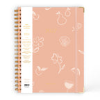 2027 A4 Academic Vertical Planner - Amalfi Peach - PRE-ORDER (25 SEPTEMBER)