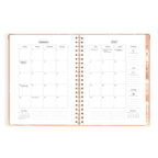 2027 A4 Academic Vertical Planner - Amalfi Peach - PRE-ORDER (25 SEPTEMBER)