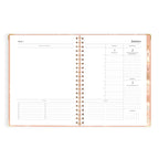 2027 A4 Academic Vertical Planner - Amalfi Peach - PRE-ORDER (25 SEPTEMBER)