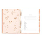 2027 A4 Academic Vertical Planner - Amalfi Peach - PRE-ORDER (25 SEPTEMBER)