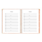 2027 A4 Academic Vertical Planner - Amalfi Peach - PRE-ORDER (25 SEPTEMBER)
