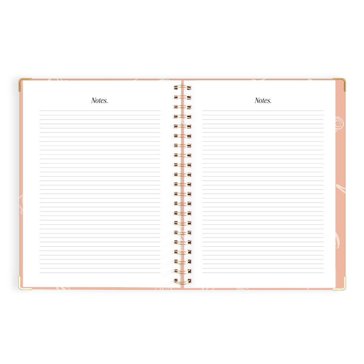 2027 A4 Academic Vertical Planner - Amalfi Peach - PRE-ORDER (25 SEPTEMBER)