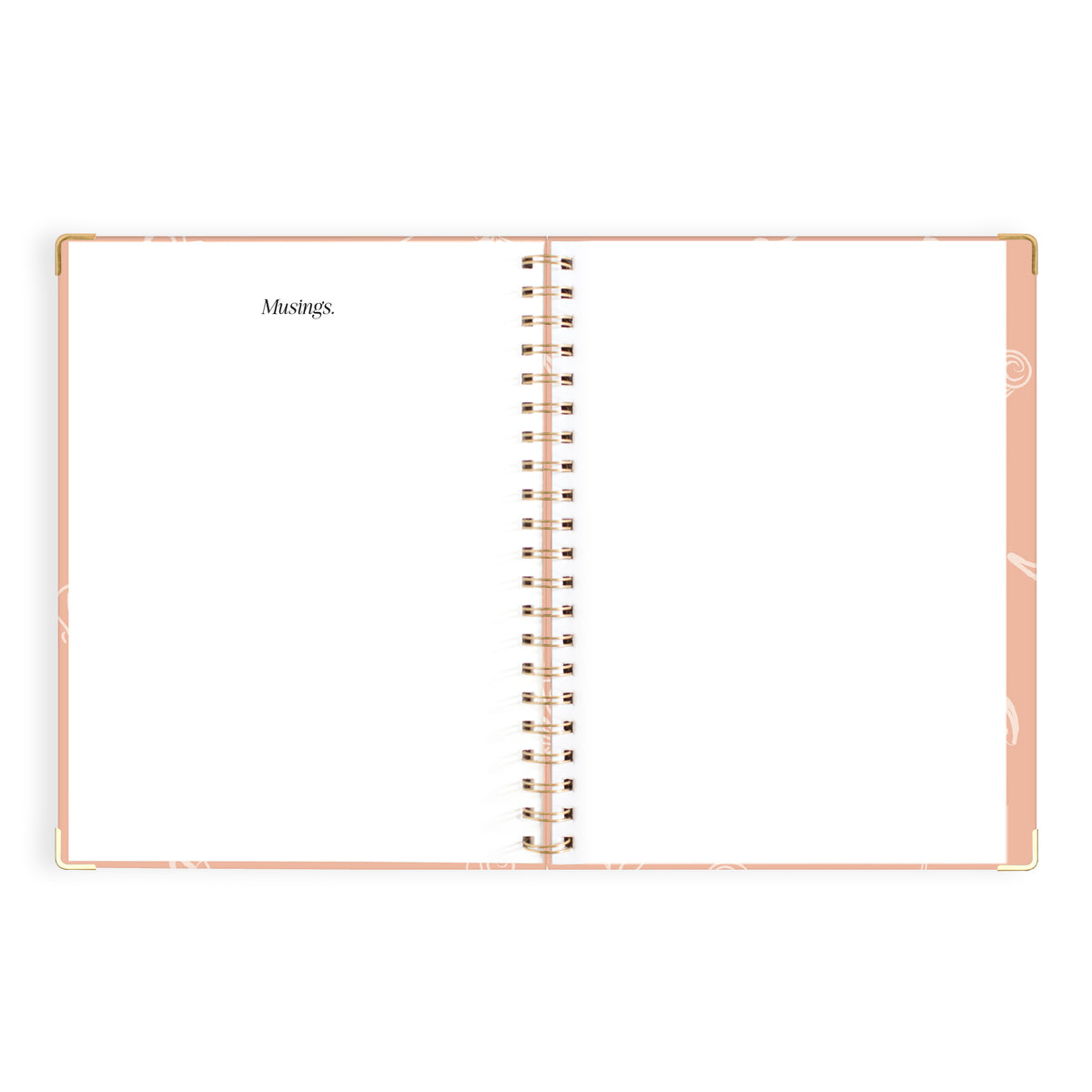 2027 A4 Academic Vertical Planner - Amalfi Peach - PRE-ORDER (25 SEPTEMBER)