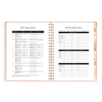 2027 A4 Academic Vertical Planner - Amalfi Peach - PRE-ORDER (25 SEPTEMBER)