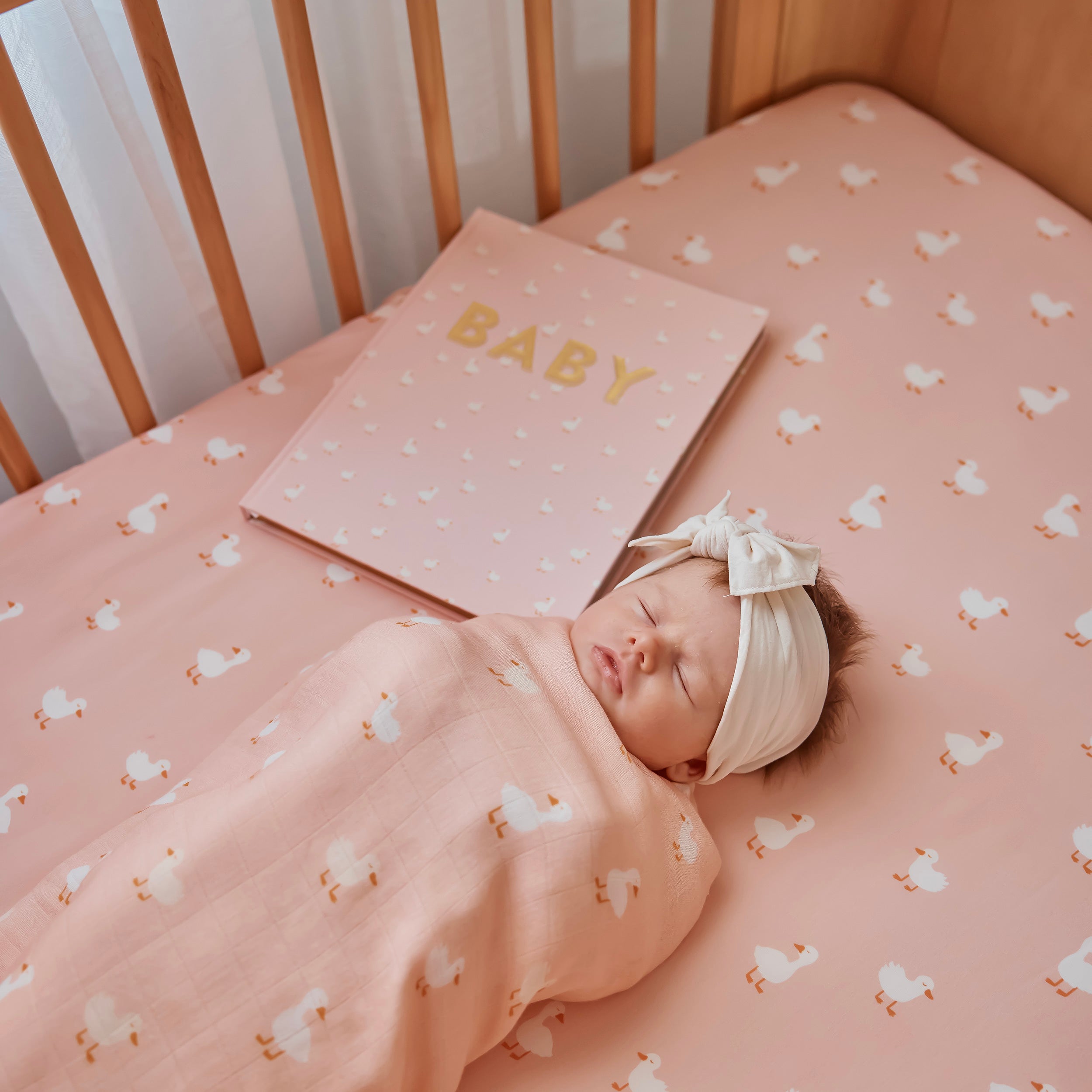 Baby Book Pink Ducks Boxed - 3rd Edition