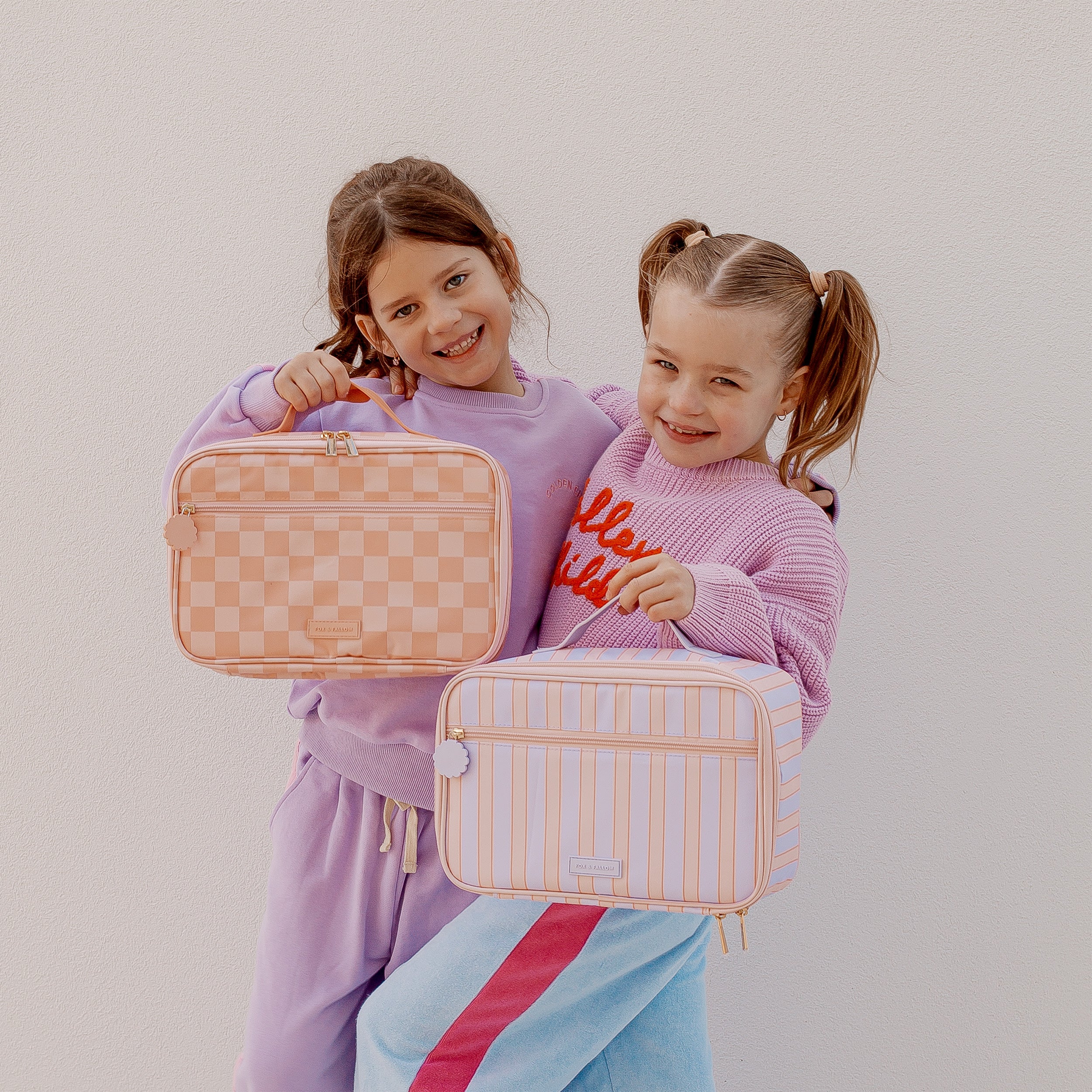 Powder Stripe Large Lunch Bag - PRE-ORDER (APRIL)