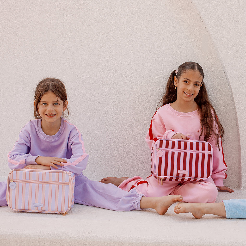 Powder Stripe Large Lunch Bag - PRE-ORDER (APRIL)