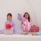 Burgundy Stripe Large Lunch Bag - PRE-ORDER (APRIL)