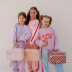 Cherry Check Large Lunch Bag - PRE-ORDER (JUNE)