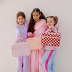 Cherry Check Large Lunch Bag - PRE-ORDER (JUNE)