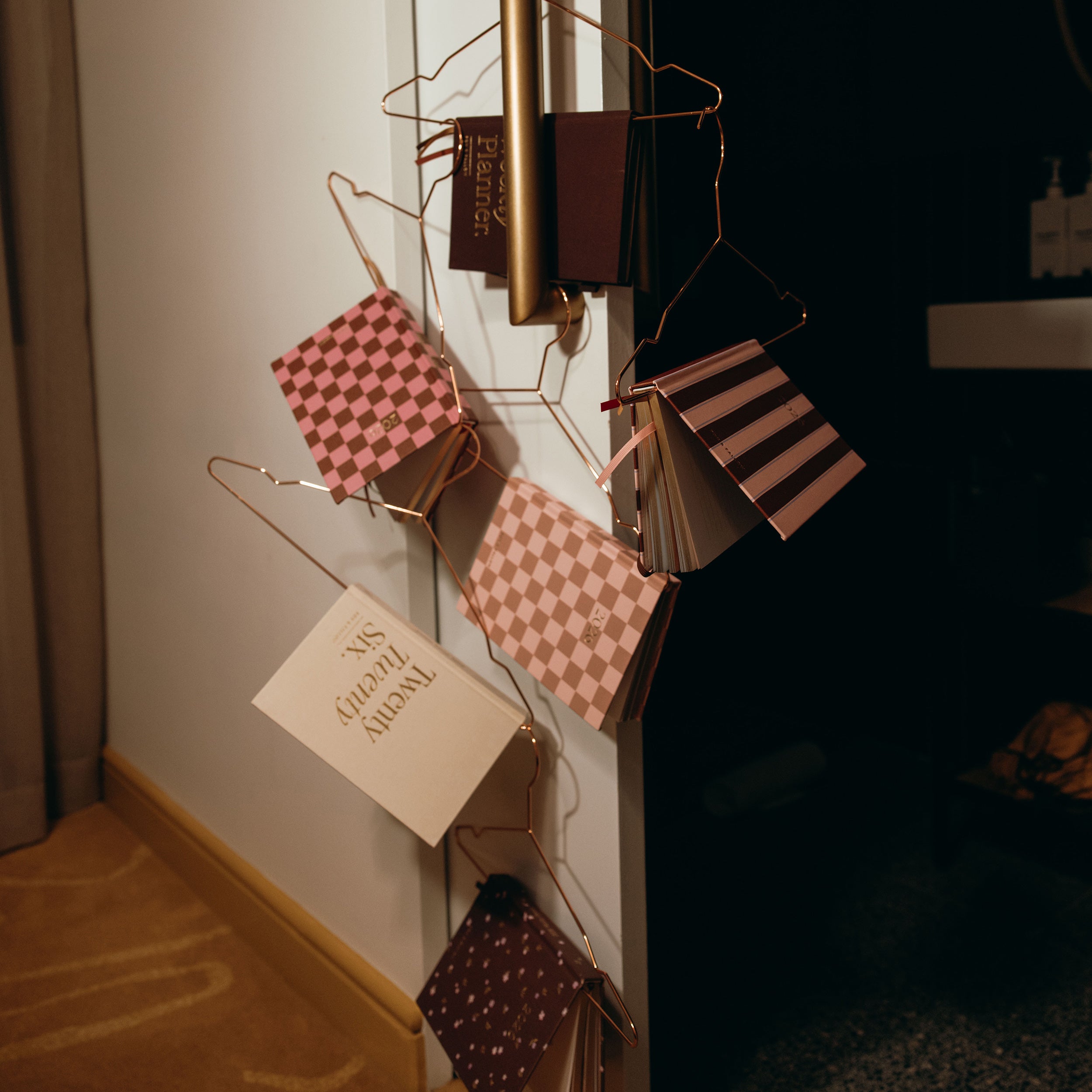 2026 A5 Vertical Planner - Rose Check - SOLD OUT