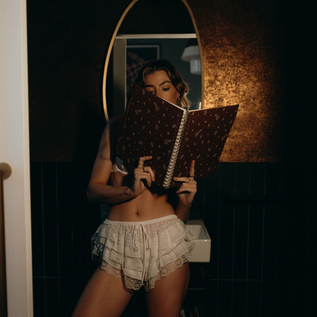 2026 A4 Academic Vertical Planner - Raspberry - SECONDS