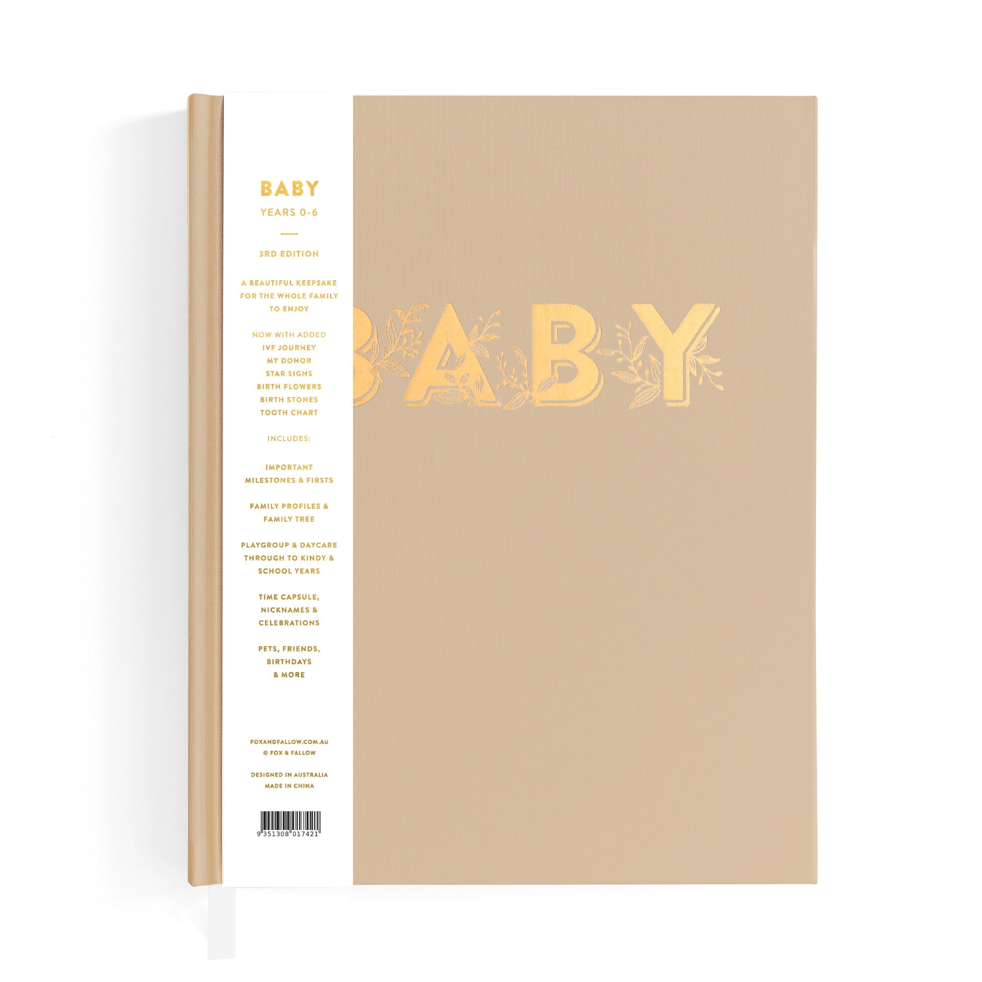 Baby Book Biscuit Boxed - 3rd Edition - PRE-ORDER (MAY)