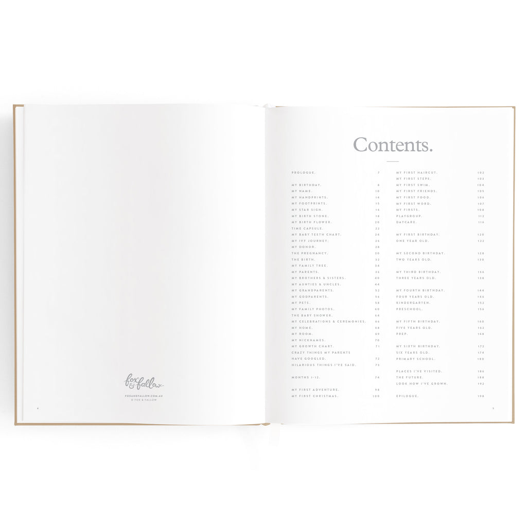 Baby Book Biscuit Boxed - 3rd Edition - PRE-ORDER (MAY)